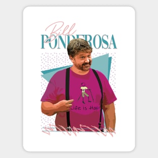 90s Retro Bill Ponderosa Magnet
